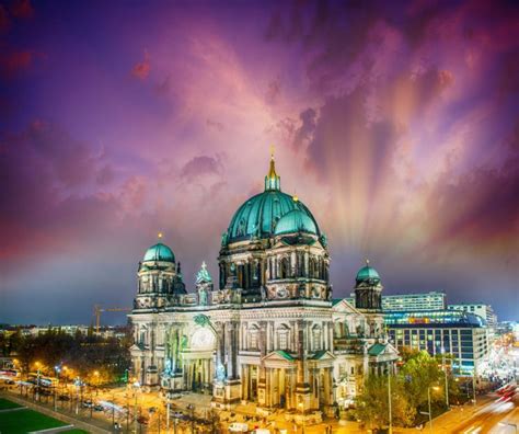 germany, Berlin, Sky, Night, Cities Wallpapers HD / Desktop and Mobile ...