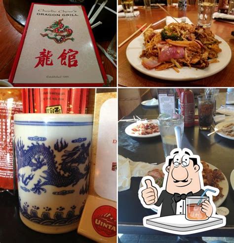 Menu of Charlie Chow's Dragon Grill restaurant, Salt Lake City - reviews and ratings