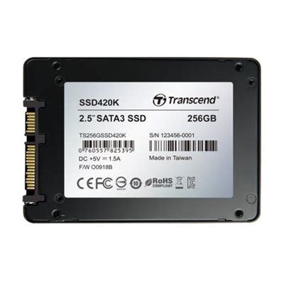 TRANSCEND 256GB SSD 420K 2.5'' SATA