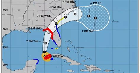 Hurricane Idalia tracker: New maps show major storm's path as it's set to smash Florida - Mirror ...