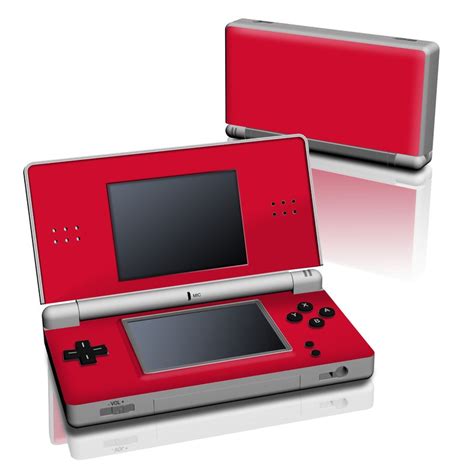 Solid State Red Nintendo DS Lite Skin | iStyles