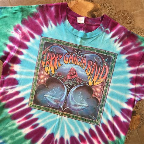 Original 1992 Jerry Garcia Band T-Shirt/ Size XL – Vintage Psychedelia