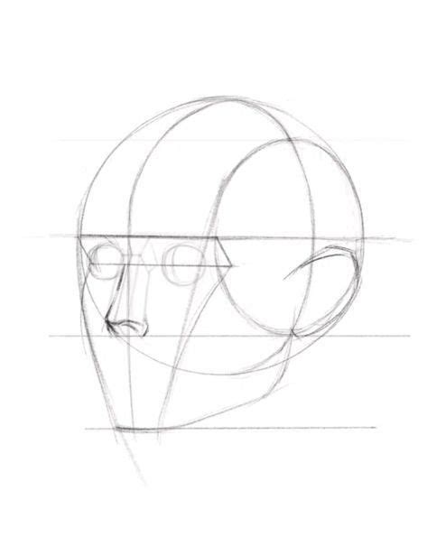 Loomis Method: Draw a Head From Any Angle in 2024 | Portrait drawing ...