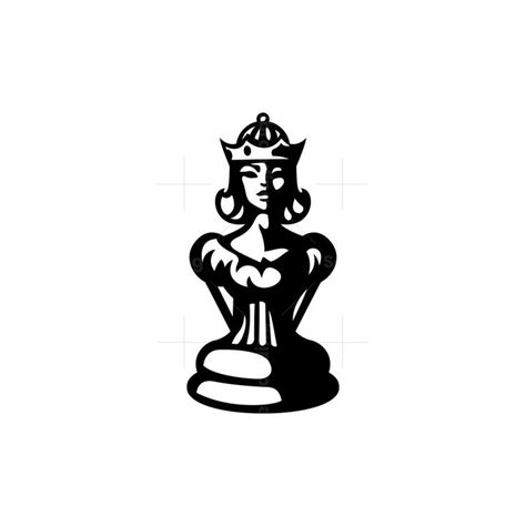 Chess Queen Logo in 2024 | Chess queen, Queen chess piece, Chess piece tattoo