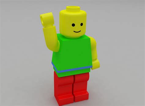 lego human 3d model