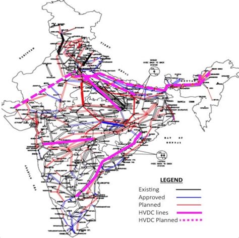 India Power Grid Map