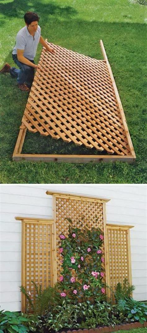 landscaping #ideasforgardenandlandscapedesignbeautiful | Diy garden trellis, Diy trellis ...