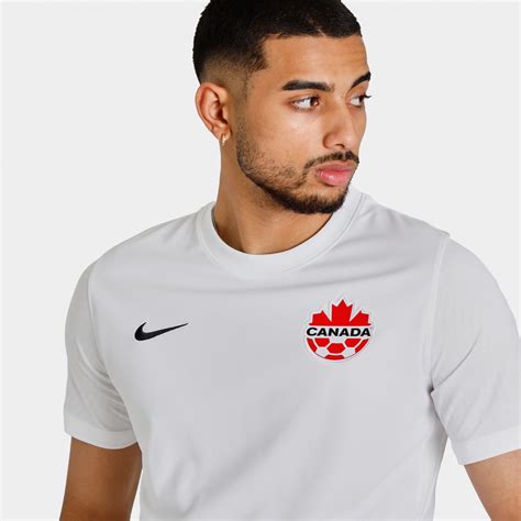 Nike Team Canada Stadium Away Soccer Jersey / White | JD Sports