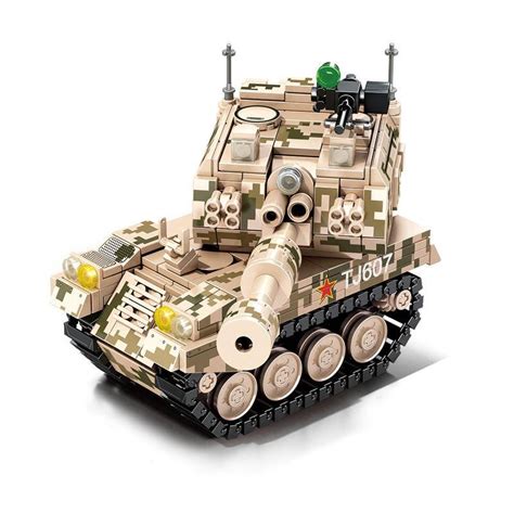 PLZ-05自行榴弹炮（PLZ-05 Self-Propelled Howitzer）（森宝SEMBO 203120） | Brick4 ...