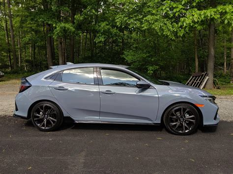 New Car! '19 Civic Hatchback Sport Touring / Sonic Gray Pearl : r/civic