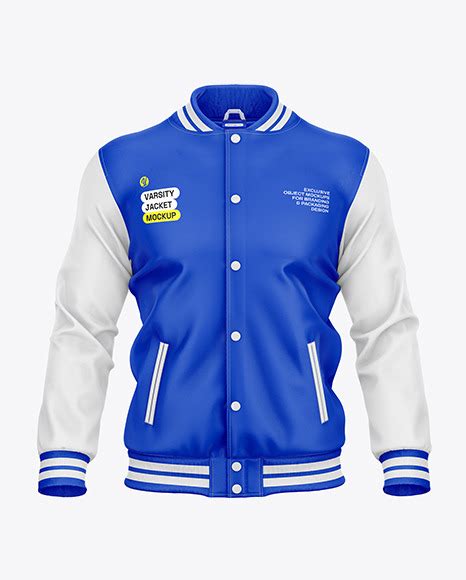 Varsity Jacket Mockup - Free Download Images High Quality PNG, JPG