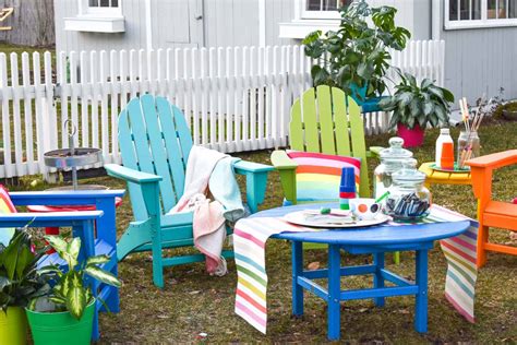 Colorful Patio Chairs