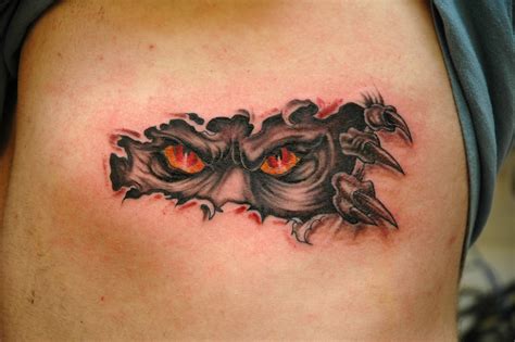 Evil Tattoos, 3d Tattoos, Mini Tattoos, Finger Tattoos, Body Art ...