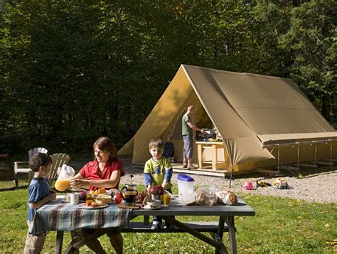 Camping Parc national de la Jacques-Cartier Les Alluvions | Campgrounds | Quebec City and Area