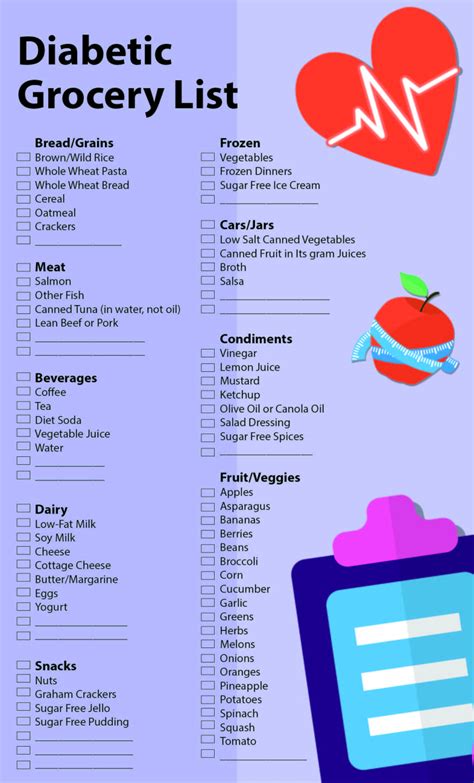 10 Best Printable Diabetic Diet Chart Printablee | PrintableDietPlan.com