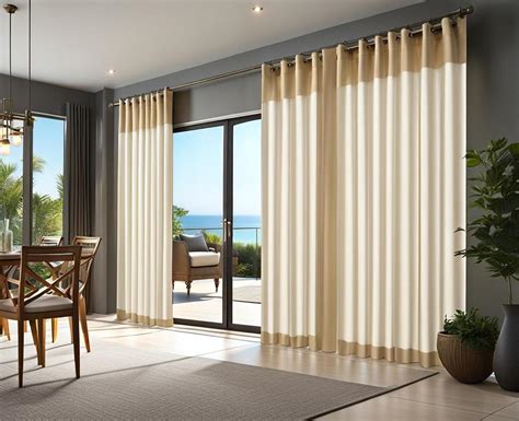 Patio Door Window Curtains Block Out Sun - HD ConstructionCo