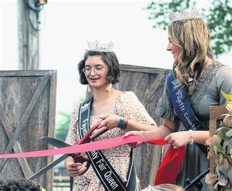 Opening ceremonies held for 144th Fayette County Fair - Record Herald