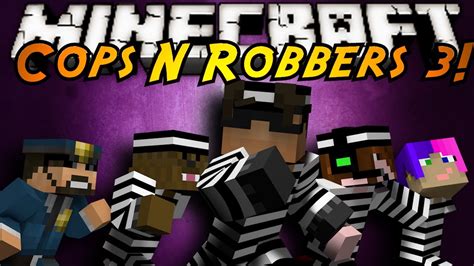 Minecraft Mini-Game : COPS N ROBBERS 3! - YouTube