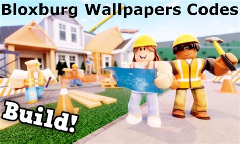 Bloxburg Wallpaper Codes - Roblox - October 2022