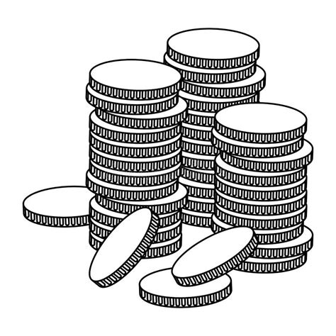 Coins Stacked Stock Illustrations – 3,845 Coins Stacked Stock Illustrations, Vectors & Clipart ...