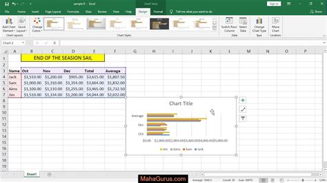 How to Apply 3D Bar Chart in Excel- 3D Bar Chart in Excel Tutorial in Hindi - YouTube