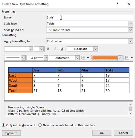 PowerPoint Custom Table Styles - Office Templates