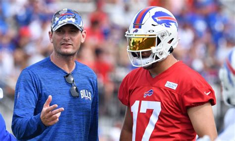 Bills’ Josh Allen gives candid reason why Ken Dorsey belongs upstairs