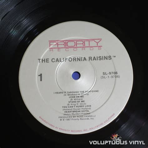 The California Raisins – Sing The Hit Songs (1987) Vinyl, LP, Album ...