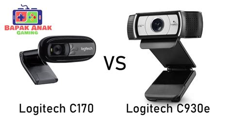 Logitech C170 vs Logitech C930e - Webcam Comparison - YouTube