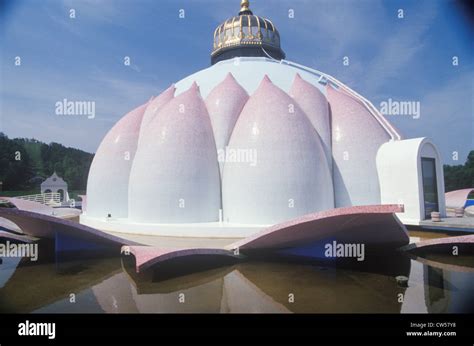 The Satchidananda Ashram-Yogaville and Lotus Conference Center in Buckingham, Virginia Stock ...