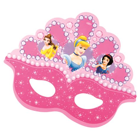 Pretty Disney Princess Free Printable Mask