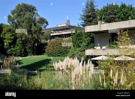 Calouste Gulbenkian Foundation, in Lisbon, Portugal. Main building and ...