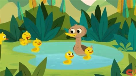 5 Little Ducks Went Out One Day - Songs for Littles - Nursery Rhymes for Toddlers -Five Little ...