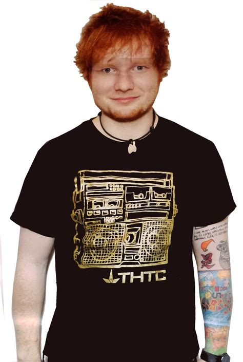 Ed Sheeran Rocks THTC's 'Blasta' organic cotton t-shirt | Organic cotton t shirts, Mens tops ...