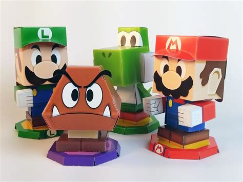 Matt Hawkins - Mario & Luigi Paper Jam Papercraft Premium