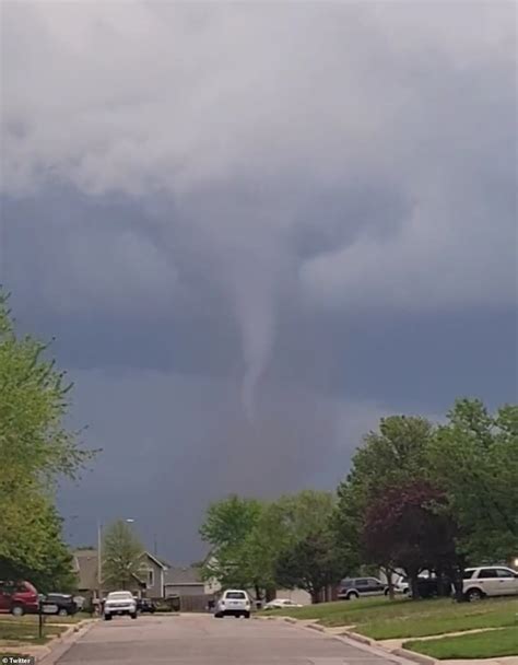 Devastating tornado rips through Kansas as 40 million people across US ...