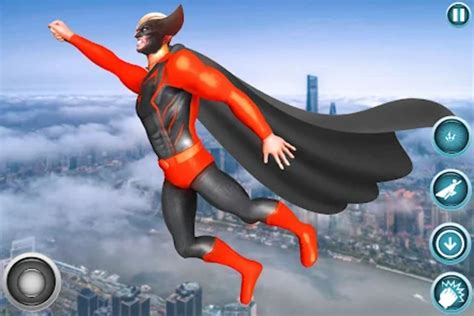 Flying Superhero Man Games for Android - Download