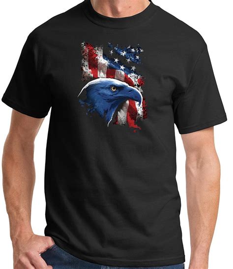 American Pride Eagle USA Shirt - Patriotic Black Tee - USA Patriotic Shirts | American pride ...