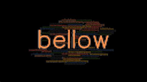 Bellow Past Tense: Verb Forms, Conjugate BELLOW - GrammarTOP.com