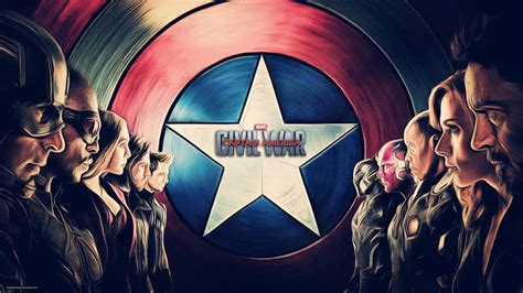 Captain America 3 - Civil War (Wallpaper 4k) by thephoenixprod on DeviantArt