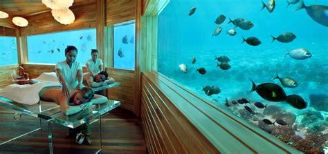 Huvafen Fushi, Maldives: world’s first underwater Spa – Spa Living