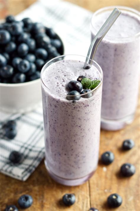 Keto Smoothie - Best Low Carb Blueberry Smoothie Recipe