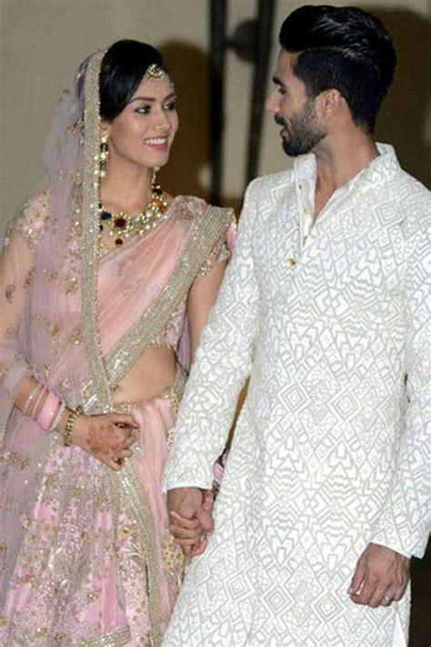 Shahid Kapoor and Mira Rajput during their wedding ceremony