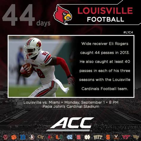 #Countdown2Kickoff | Cardinals football, Louisville cardinals football ...