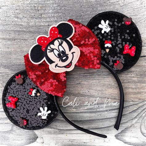 Mouse Ears Minnie Mouse Ears Disney Ears Minnie Ears - Etsy