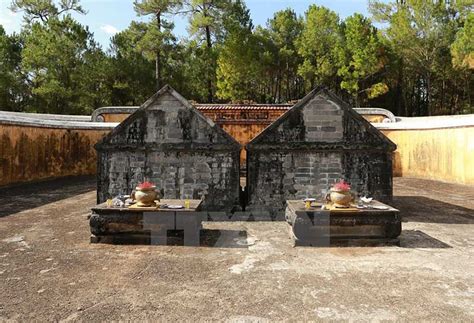 Gia Long Tomb in Hue - Tomb of Emperor Gia Long in Hue, Vietnam