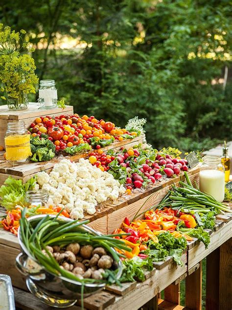 15 Wedding Buffets to Inspire Your Menu | Vegan wedding food, Wedding ...