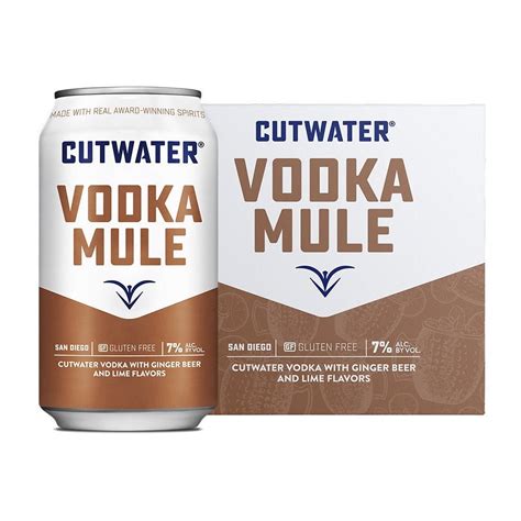 Cutwater Vodka Mule Cocktail 4pk