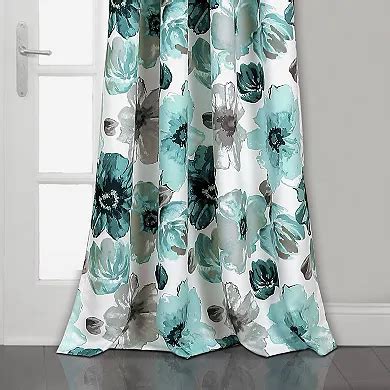 Lush Decor Leah Room Darkening Window Curtains Set