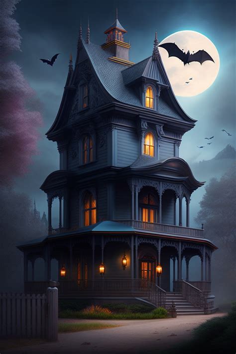 Download Haunted House, Halloween, Night. Royalty-Free Stock ...